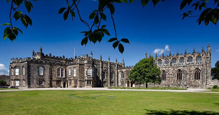 The grounds and exterior of Auckland Castle 